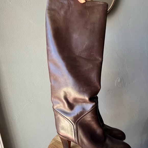 Russell & Bromley Brown Leather Boots ~ Size 40 or 9.5/10 - Picture 6 of 14
